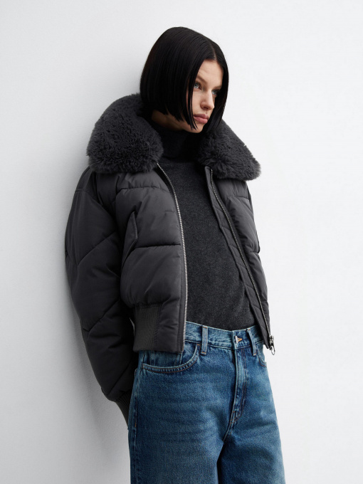 Куртки та дублянки MANGO Twist модель 57018269_96 Фото