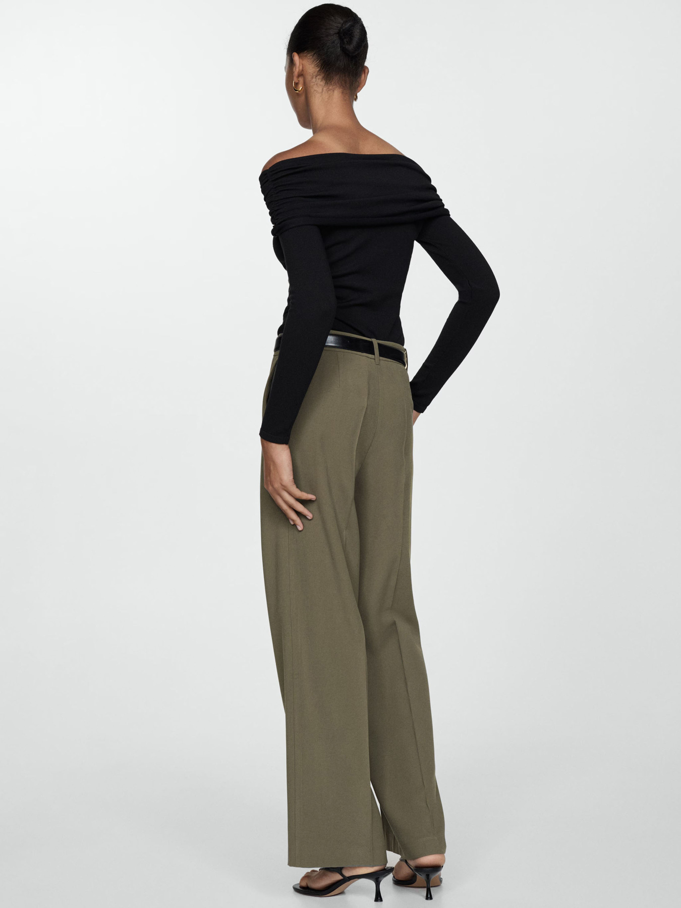 Брюки MANGO модель 77920374_37 Фото
