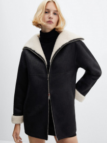 Куртки та дублянки MANGO Rulo модель 57097708_99 Фото