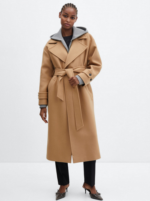 Пальта та плащі MANGO Traviata модель 57066728_9 Фото
