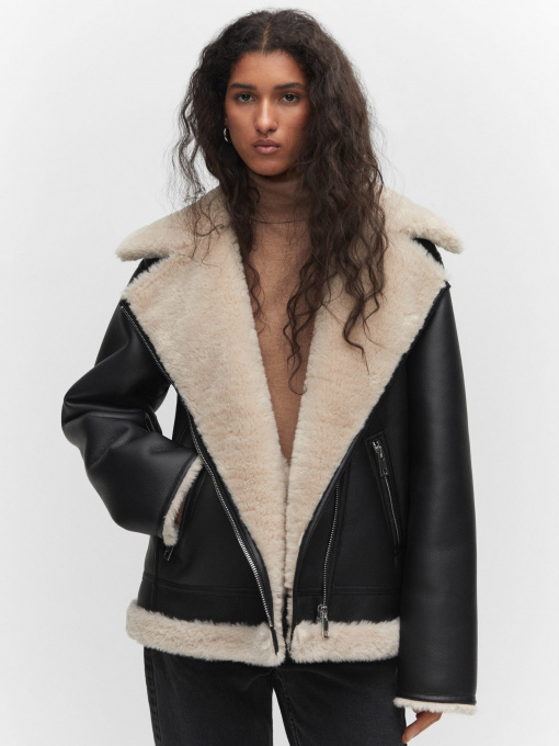 Куртки та дублянки MANGO Adri модель 57087702_99 Фото