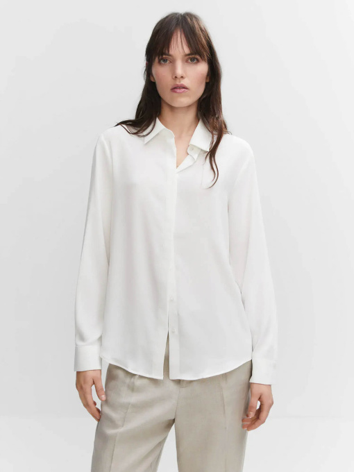 Рубашки MANGO Basic модель 57029404_2 Фото