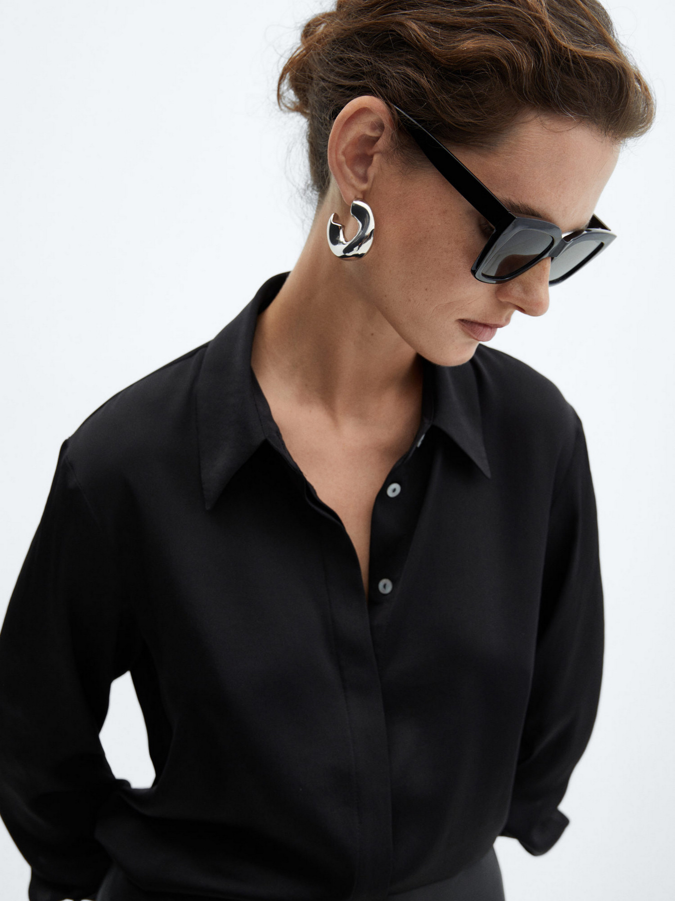 Сорочки MANGO Ideale модель 57003777_99 Сорочки MANGO Ideale модель 57003777_99 Фото