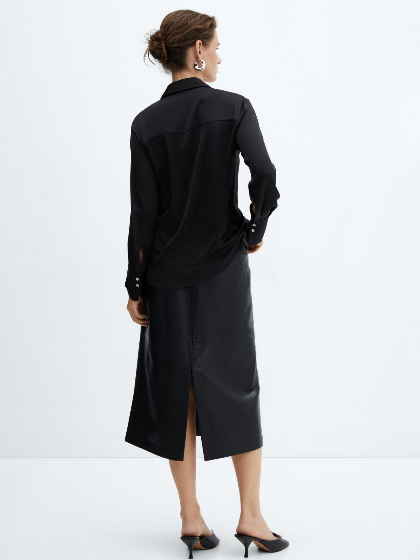 Сорочки MANGO Ideale модель 57003777_99 Сорочки MANGO Ideale модель 57003777_99 Фото
