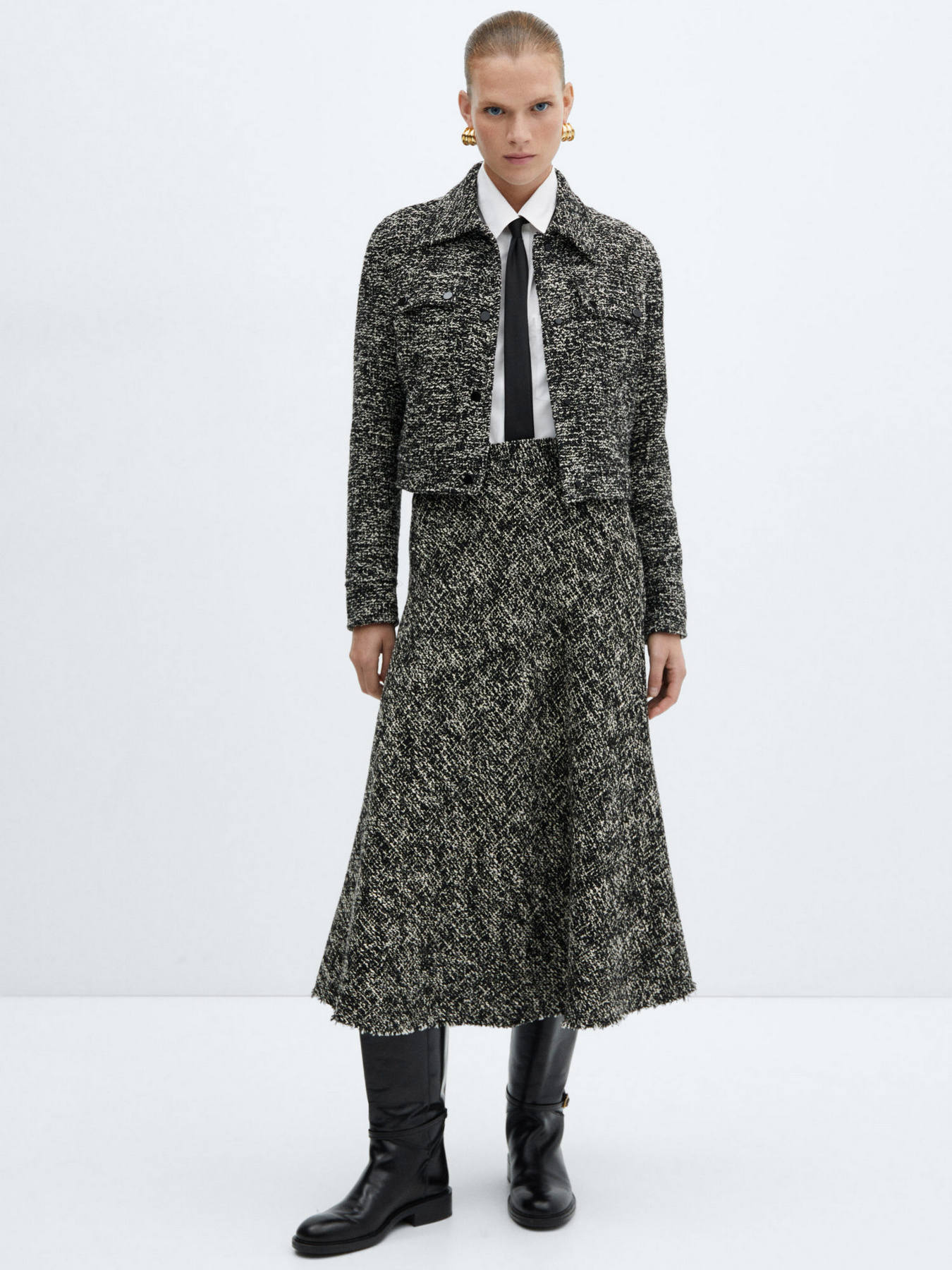 Юбки MANGO Laurel модель 57087751_99 Фото