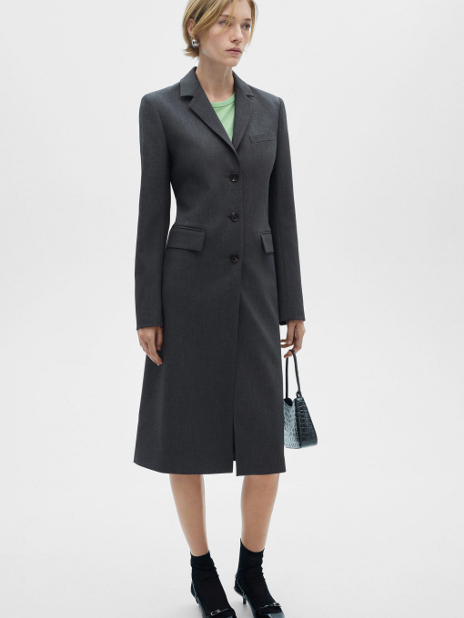 Пальто и плащи MANGO модель 77035646_92 Фото