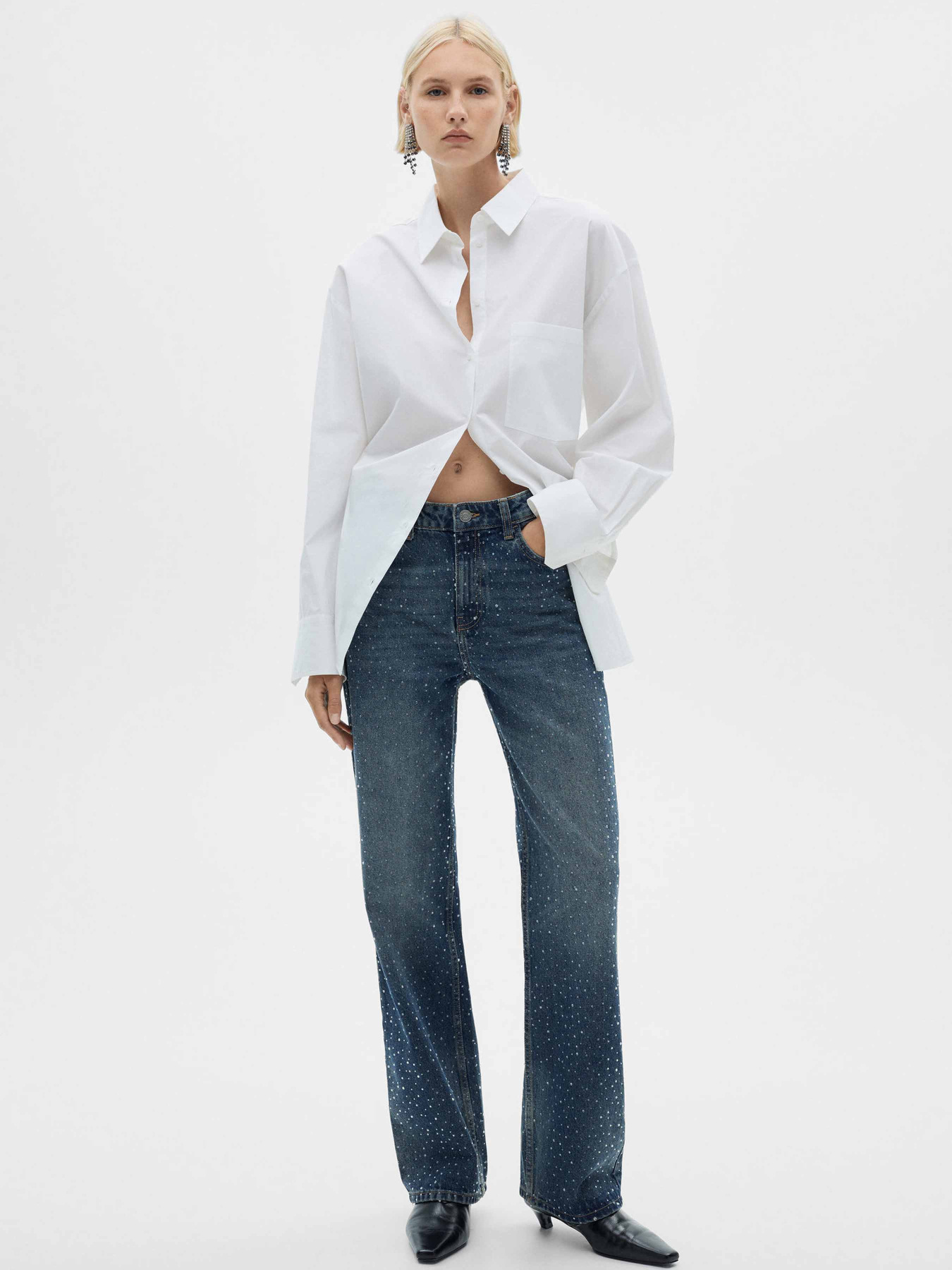 Джинсы MANGO модель 77049067_TO Фото
