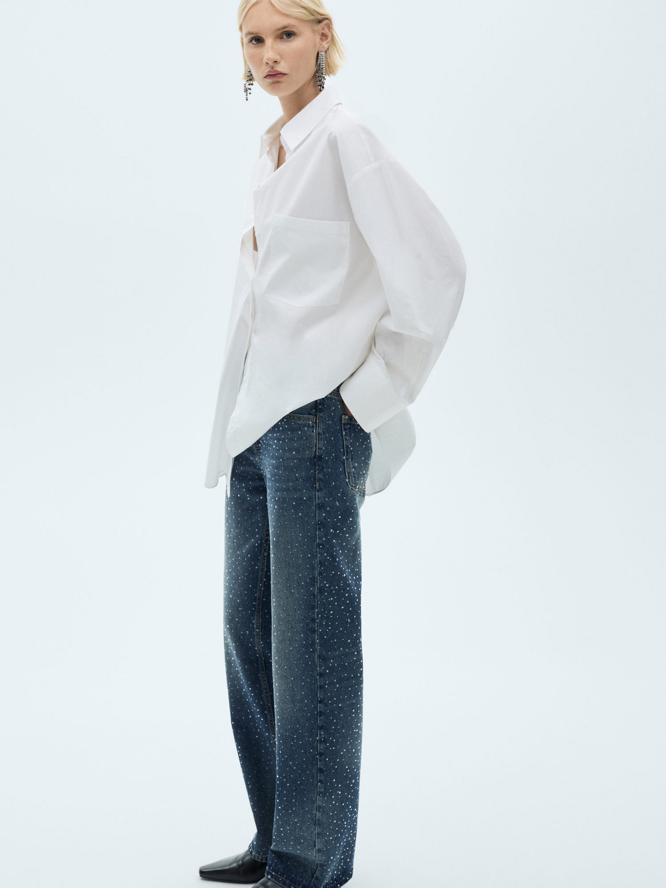 Джинсы MANGO модель 77049067_TO Фото