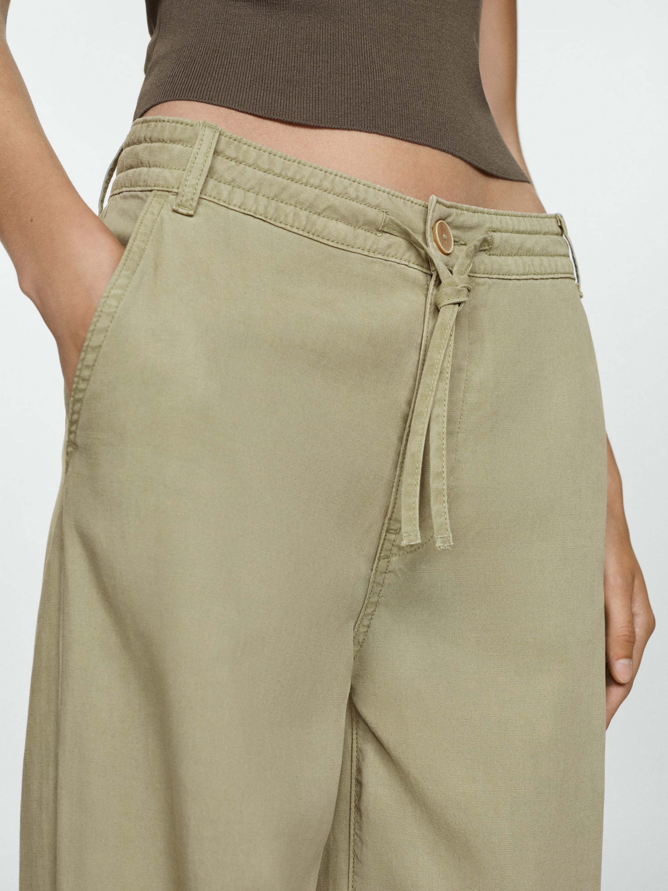 Брюки MANGO модель 77062915_37 Фото