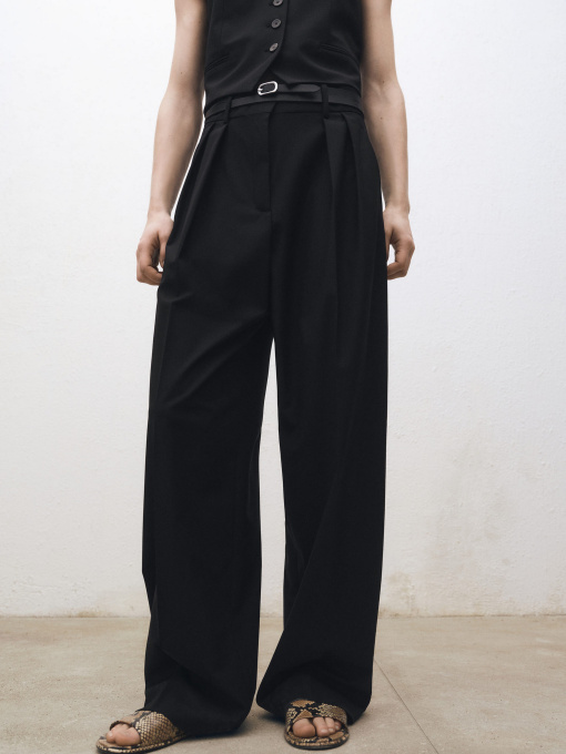 Брюки MANGO модель 87084426_99 Фото