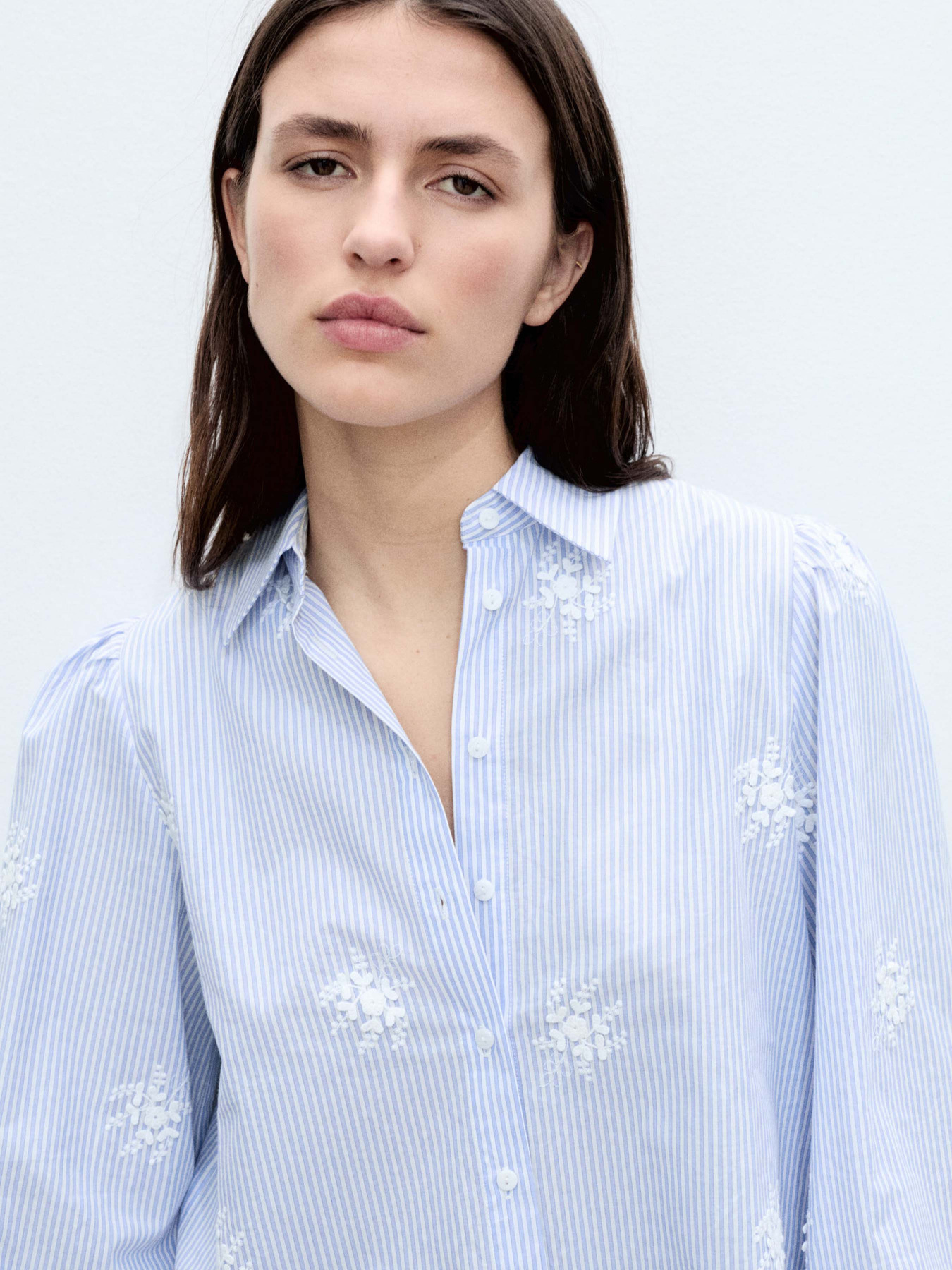 Сорочки MANGO PALOMA модель 87055741_50 Фото