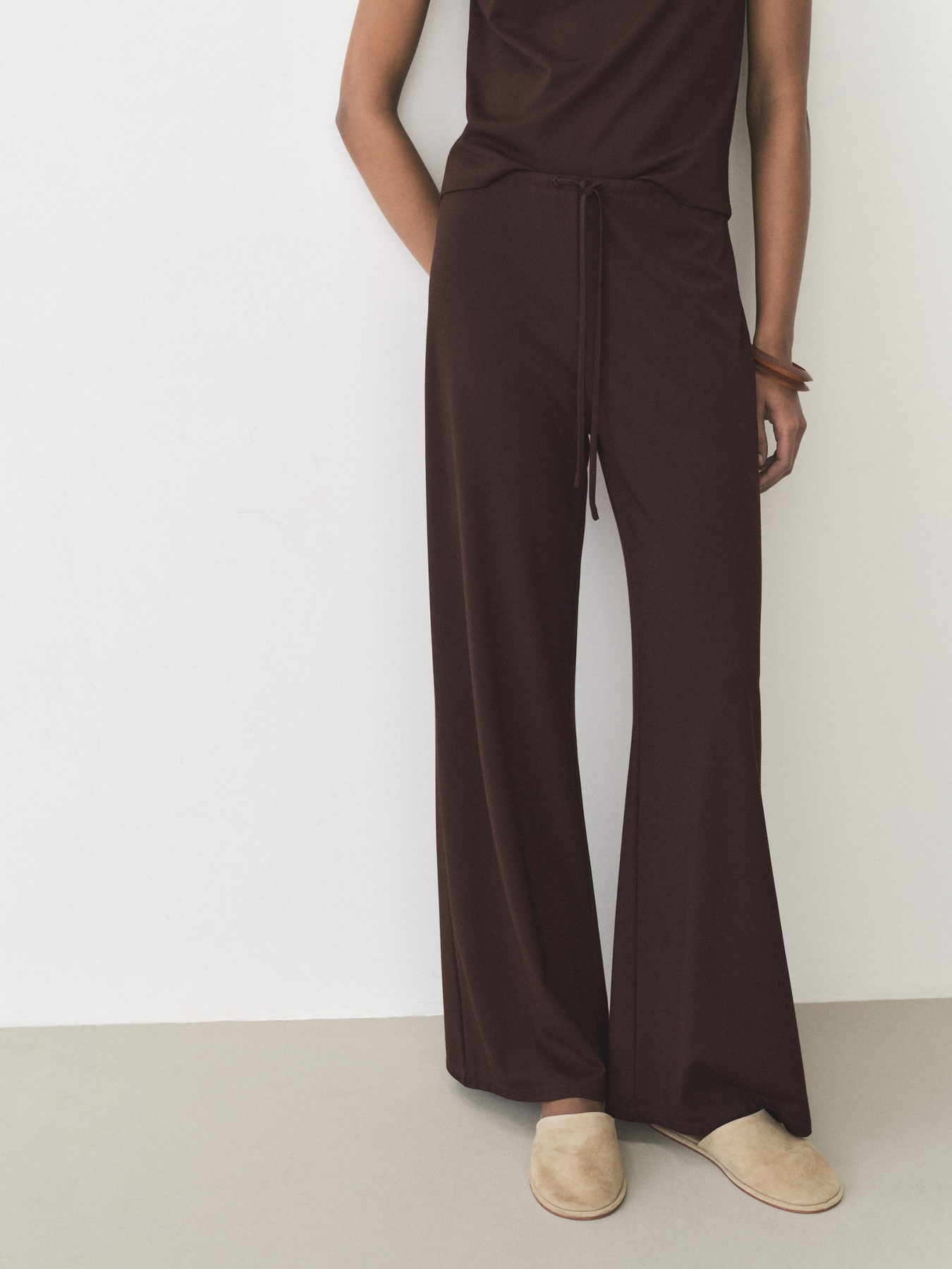 Штани MANGO модель 87075755_32 Фото