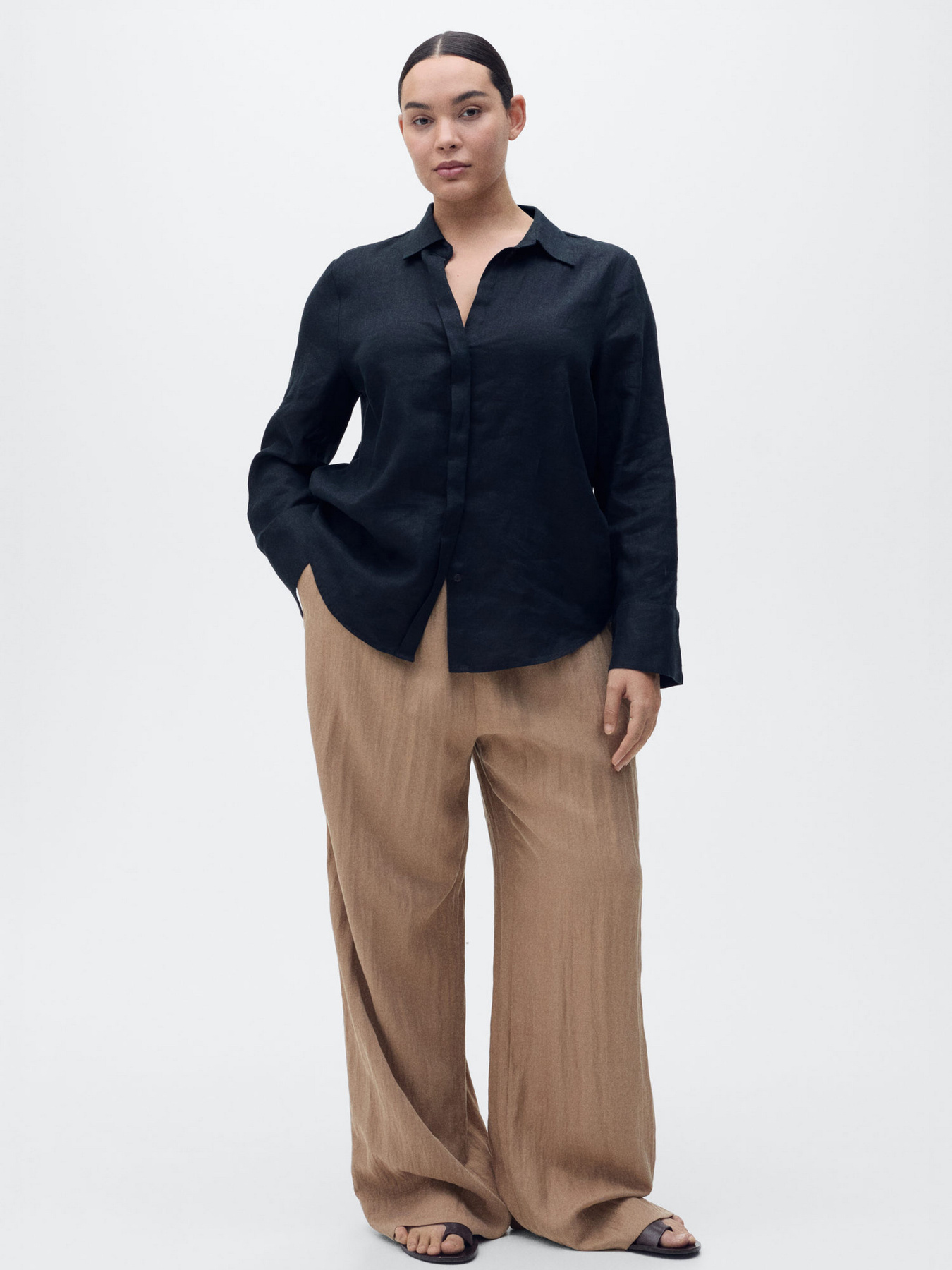 Штани MANGO модель 87076360_34 Штани MANGO модель 87076360_34 Фото