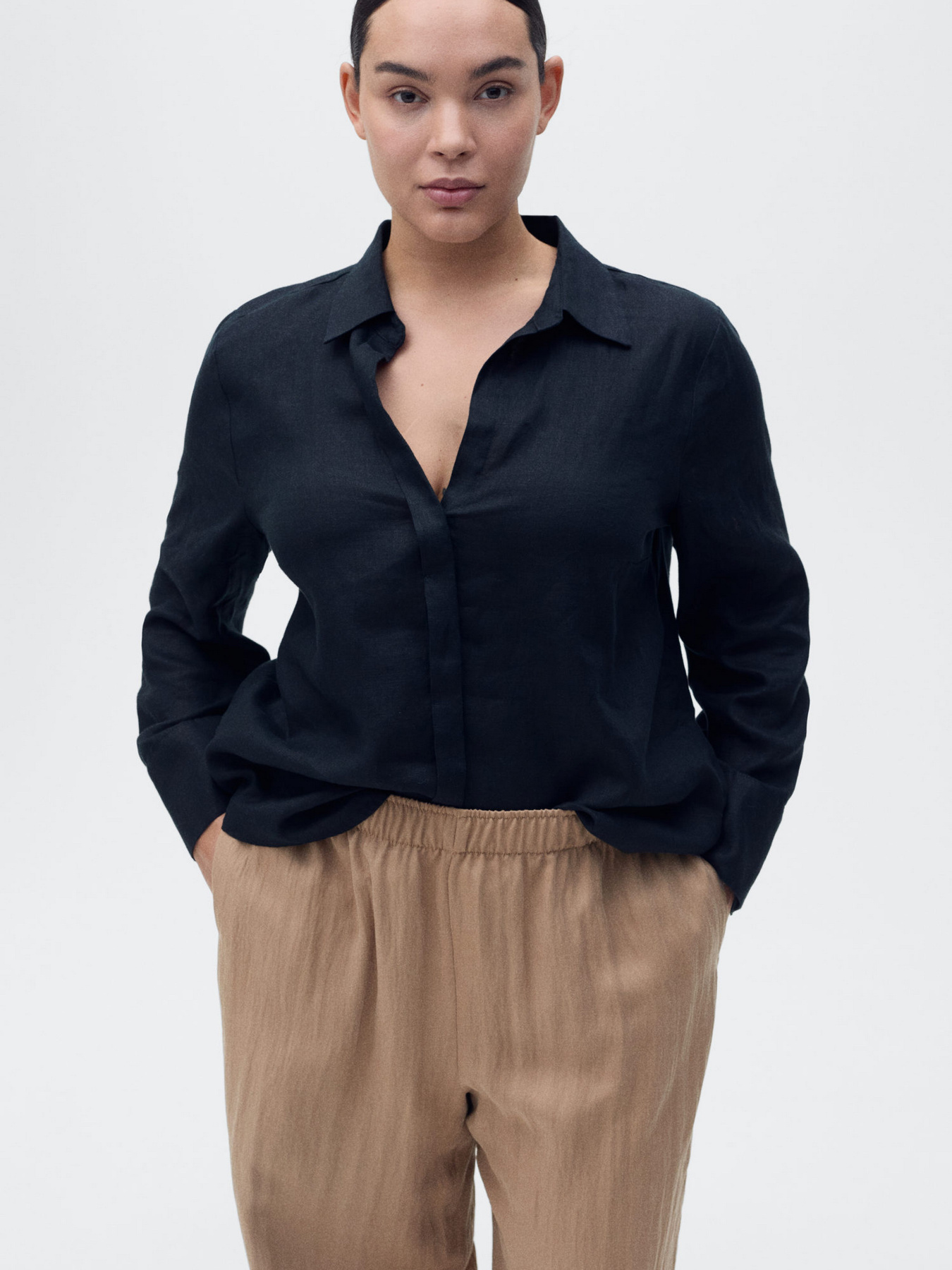 Штани MANGO модель 87076360_34 Штани MANGO модель 87076360_34 Фото