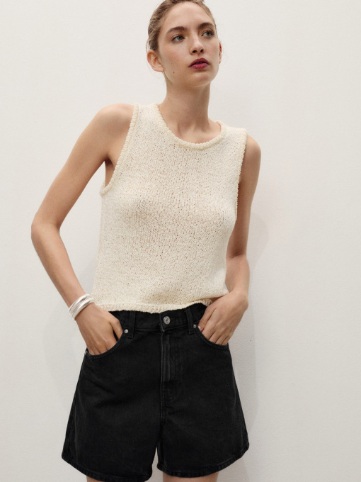 Шорти MANGO ZOE модель 87090611_TN Фото