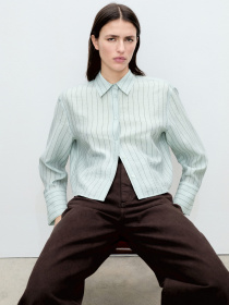 Сорочки MANGO BADAL модель 87025750_43 Фото