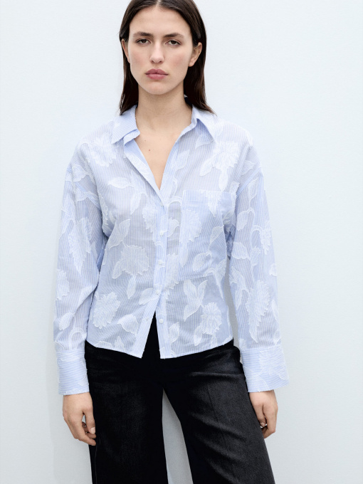 Сорочки MANGO YUNA модель 87027179_50 Фото