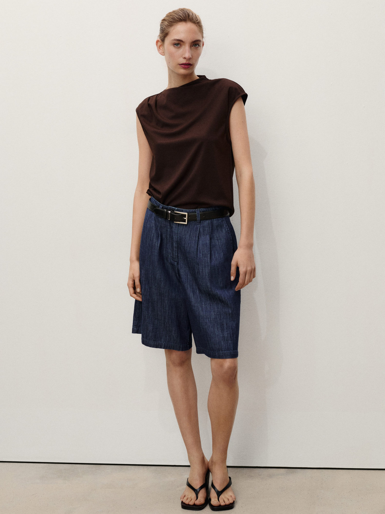 Шорти MANGO PAROS модель 87058642_TS Шорти MANGO PAROS модель 87058642_TS Фото
