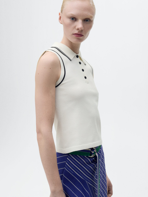 Светри та кардигани MANGO PIPED модель 87067176_5 Фото