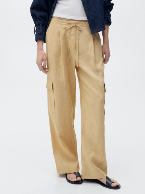 Штани MANGO OLIVE модель 87059063_15 Фото