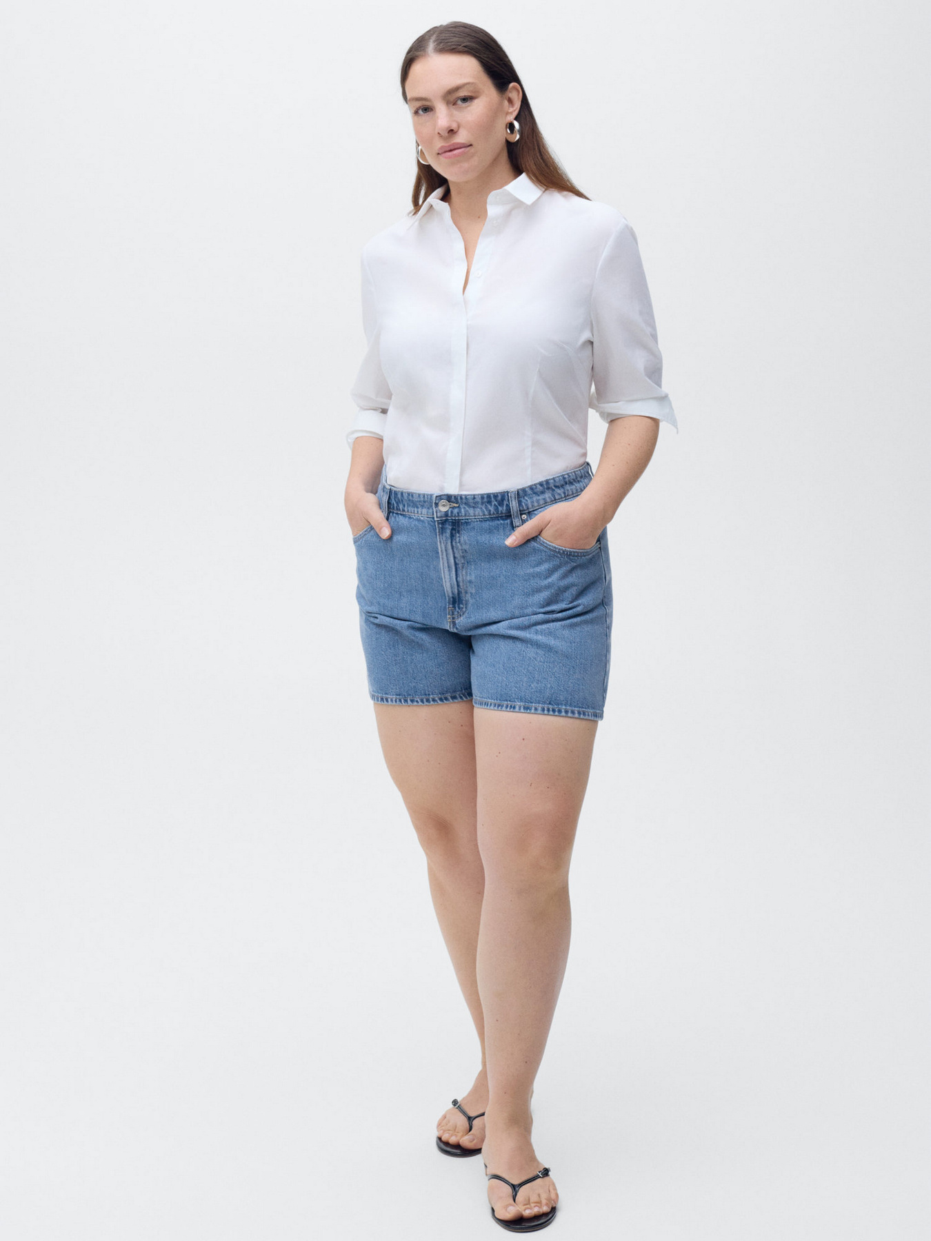 Шорти MANGO ZOEY модель 87037702_TM Фото