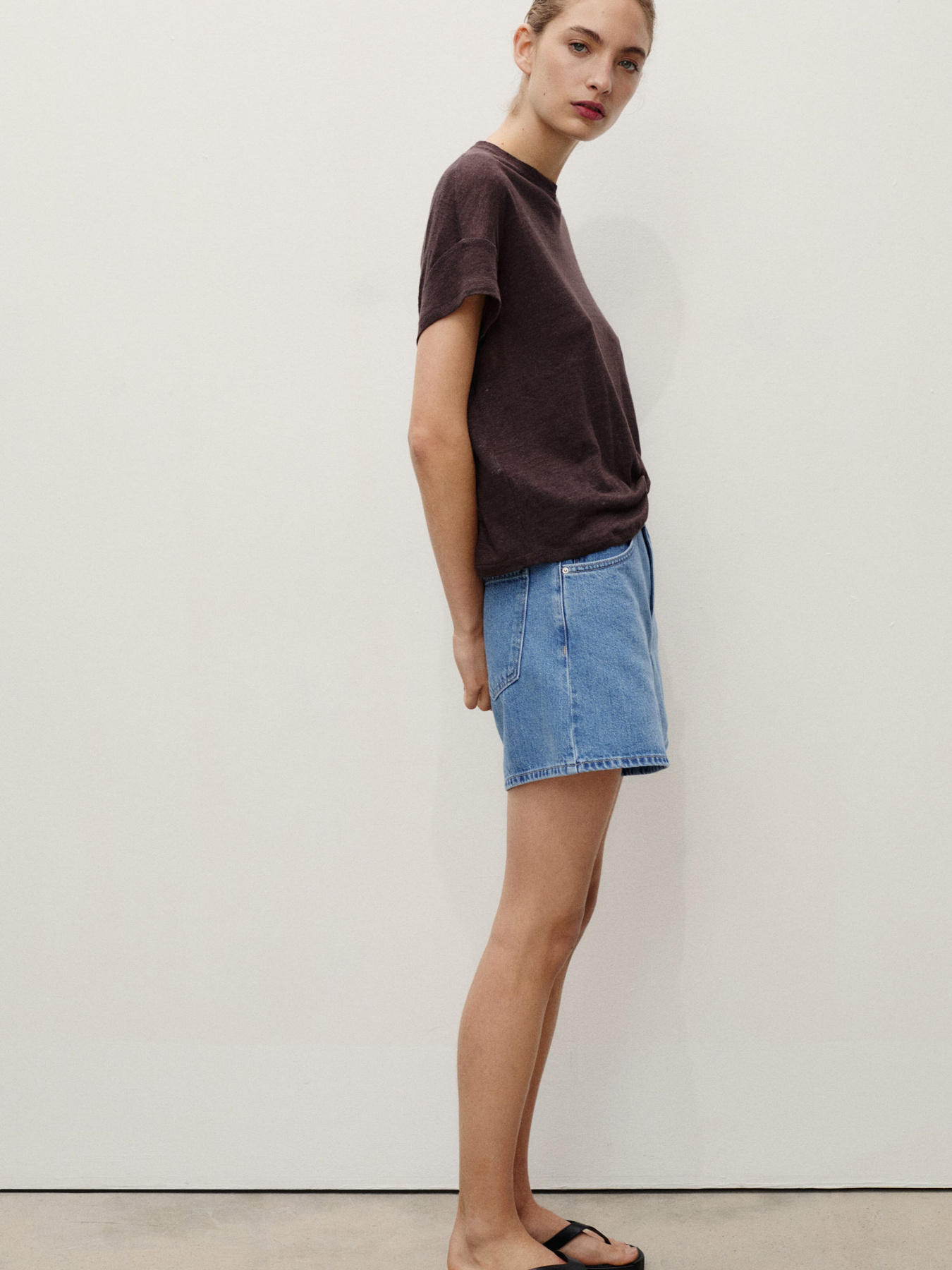 Шорти MANGO ZOEY модель 87037702_TM Фото