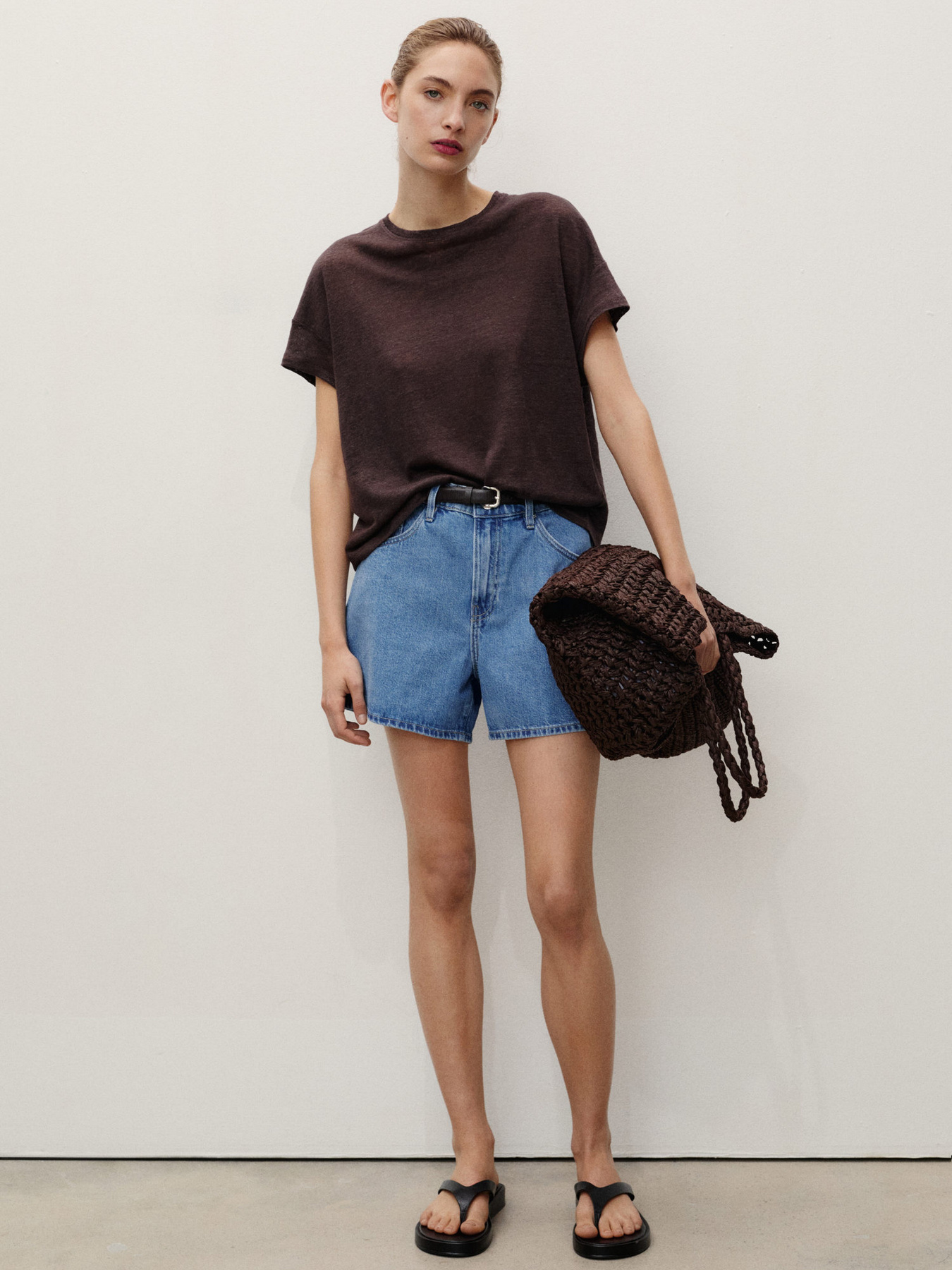 Шорти MANGO ZOEY модель 87037702_TM Фото