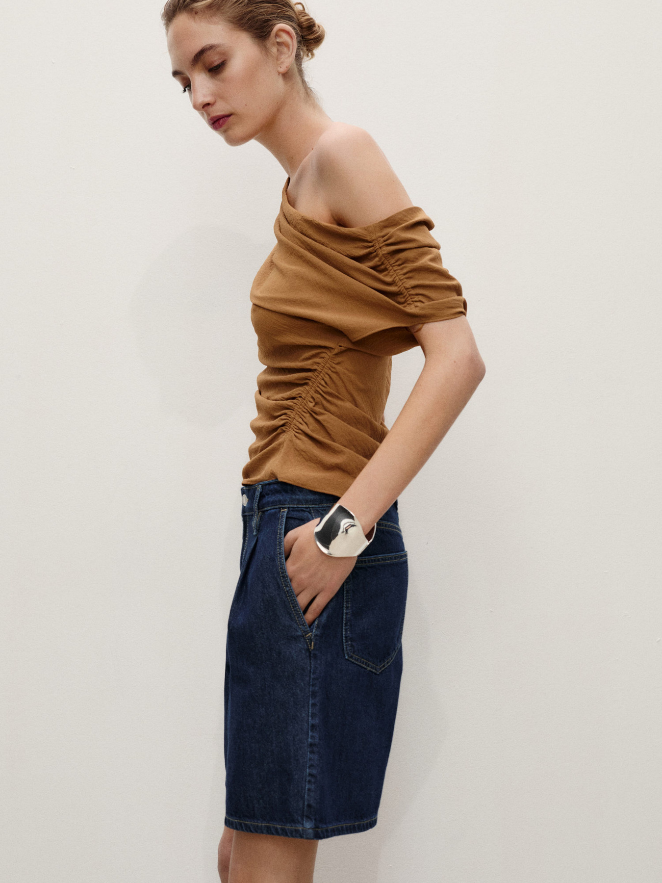 Шорти MANGO MARINA модель 87067705_TS Фото