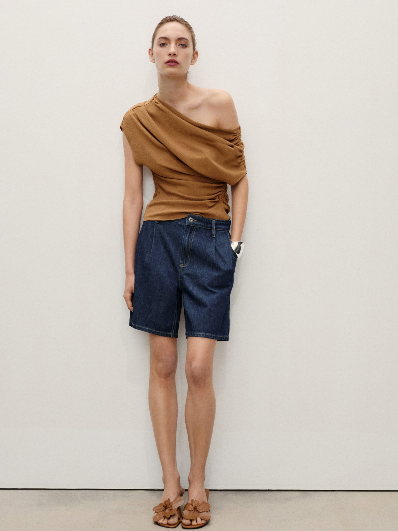 Шорти MANGO MARINA модель 87067705_TS Фото