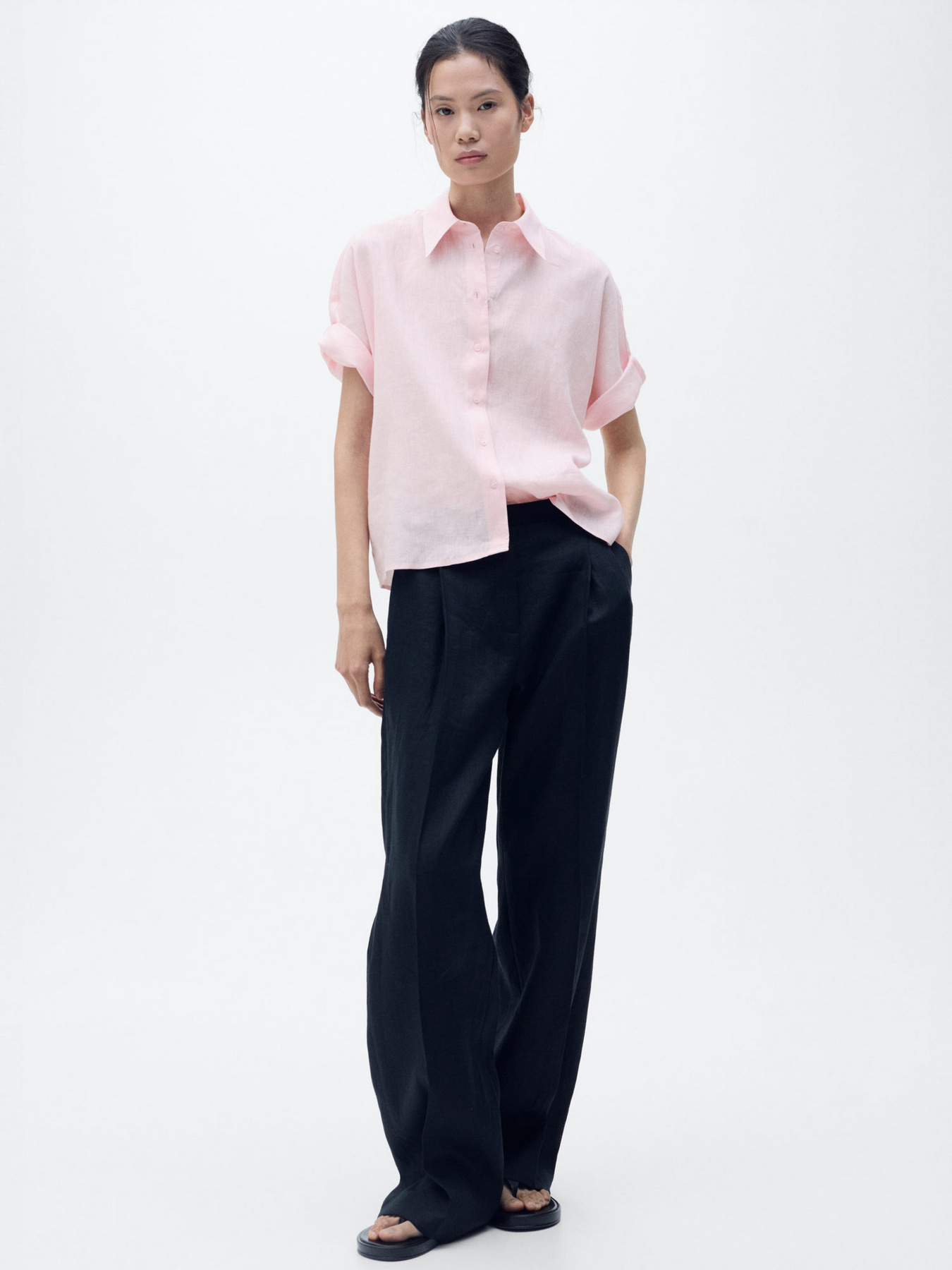Сорочки MANGO модель 17081133_82 Сорочки MANGO модель 17081133_82 Фото