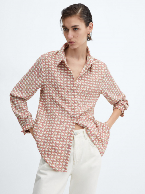 Сорочки MANGO BASIC модель 67020435_79 Фото