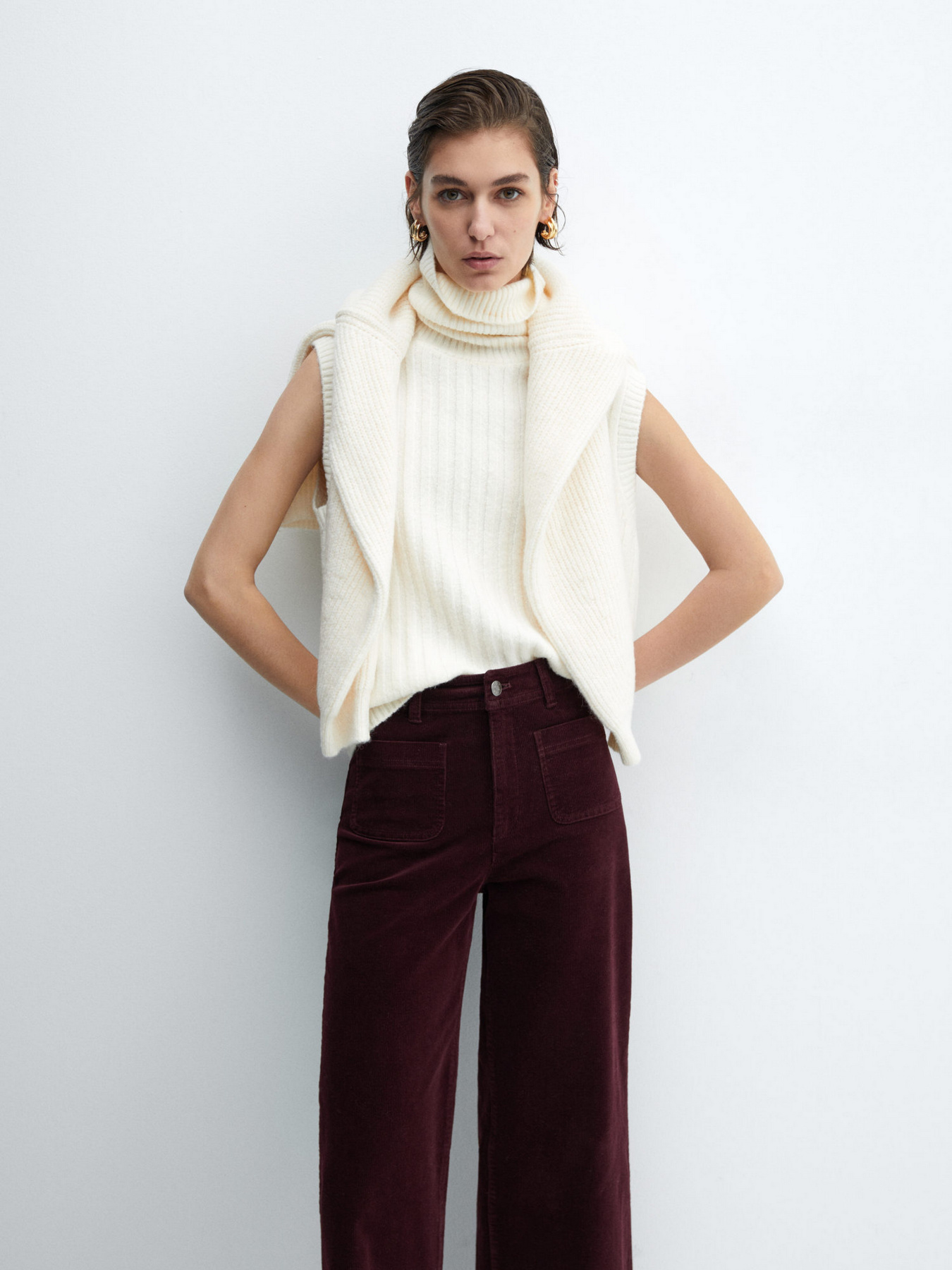 Брюки MANGO Catherip модель 67030260_77 Брюки MANGO Catherip модель 67030260_77 Фото