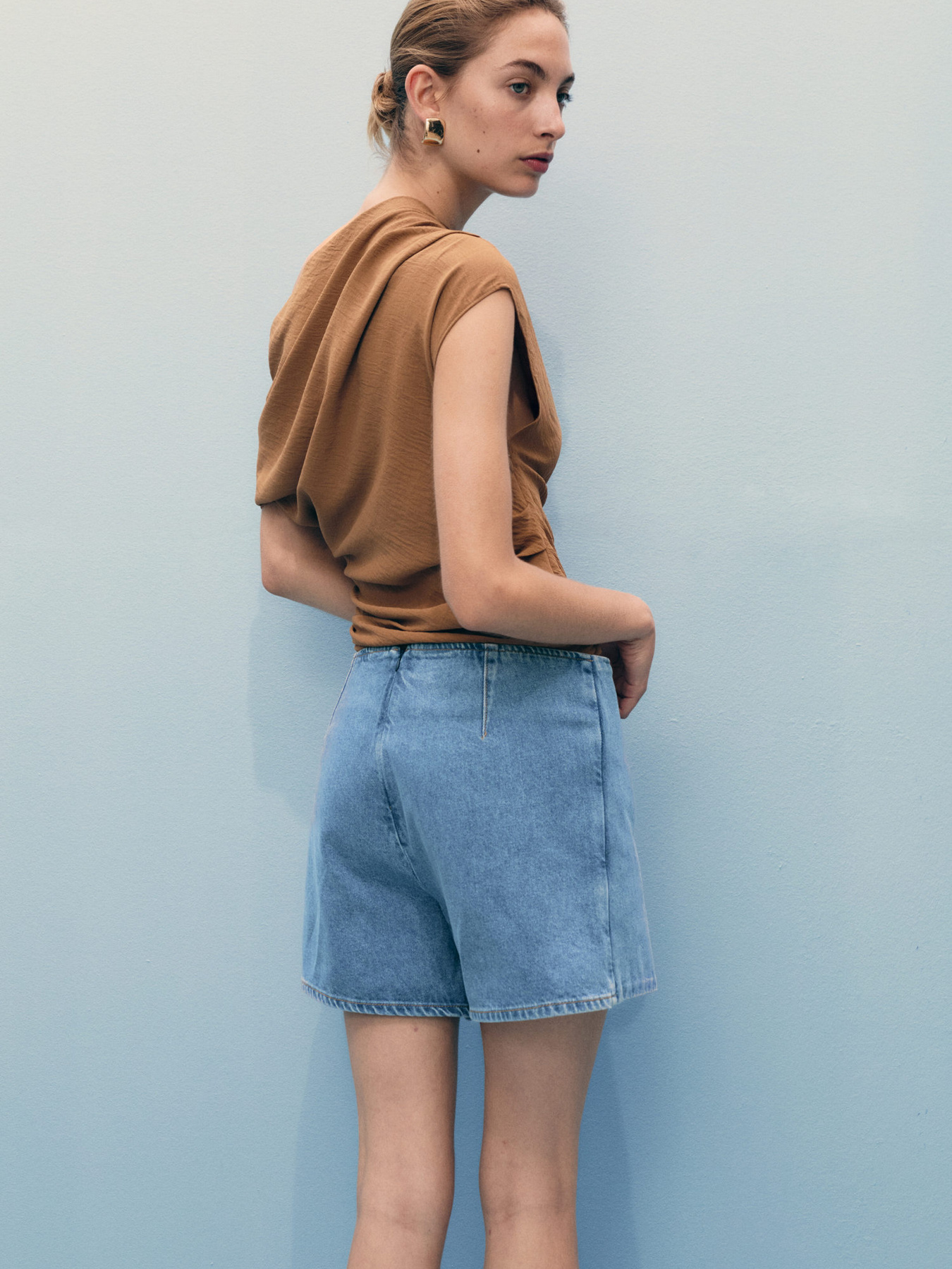 Спідниці MANGO SKORT модель 17061257_TM Фото