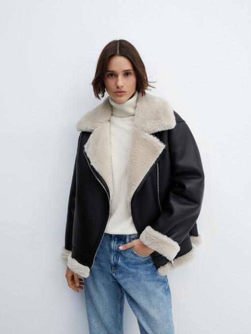 Куртки и дубленки MANGO Adri модель 67040444_99 Фото