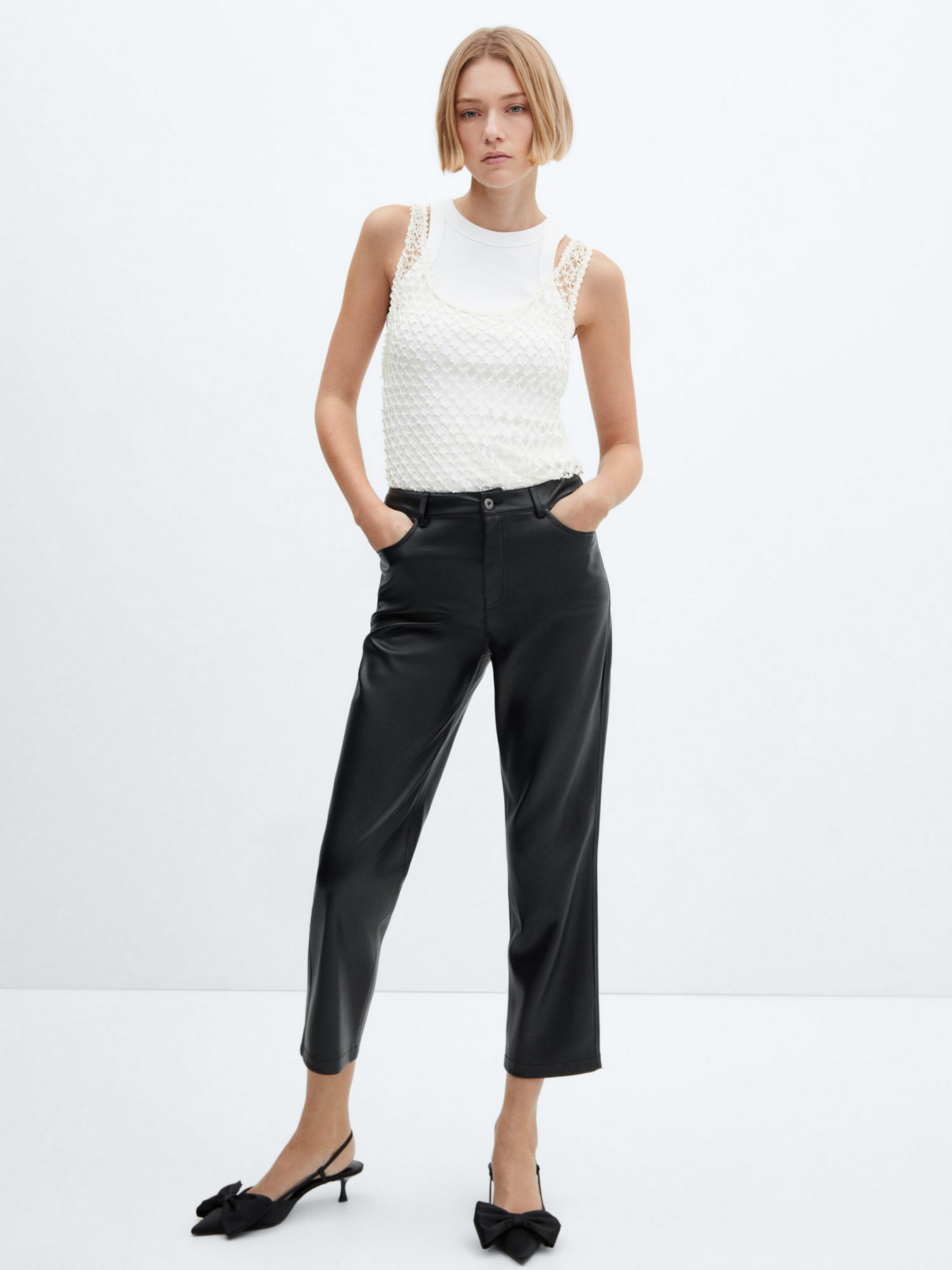 Штани MANGO Lille модель 67040464_99 Штани MANGO Lille модель 67040464_99 Фото
