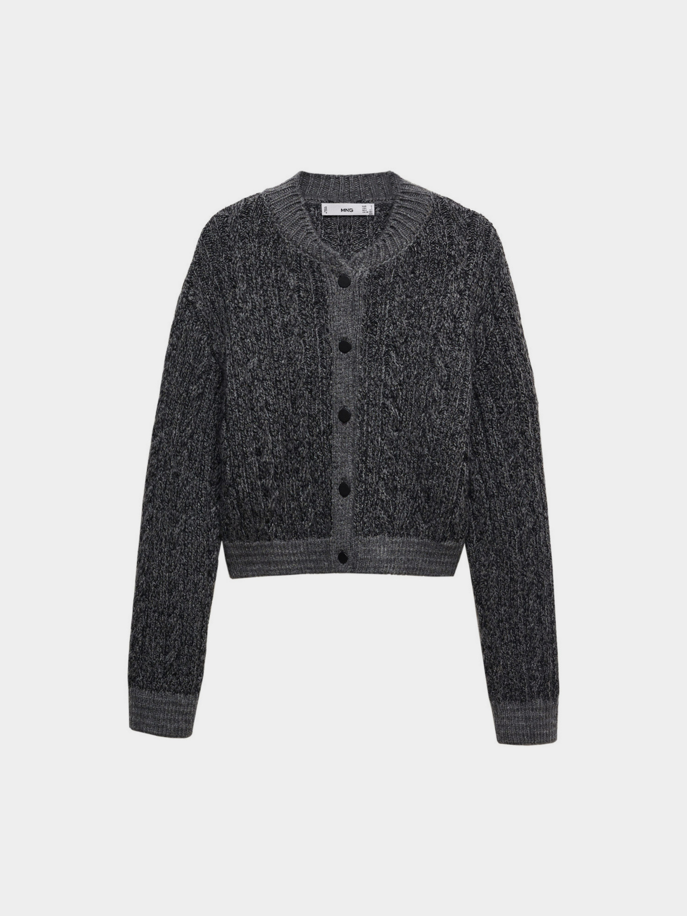 Светри та кардигани MANGO Griz модель 67050480_96 Фото