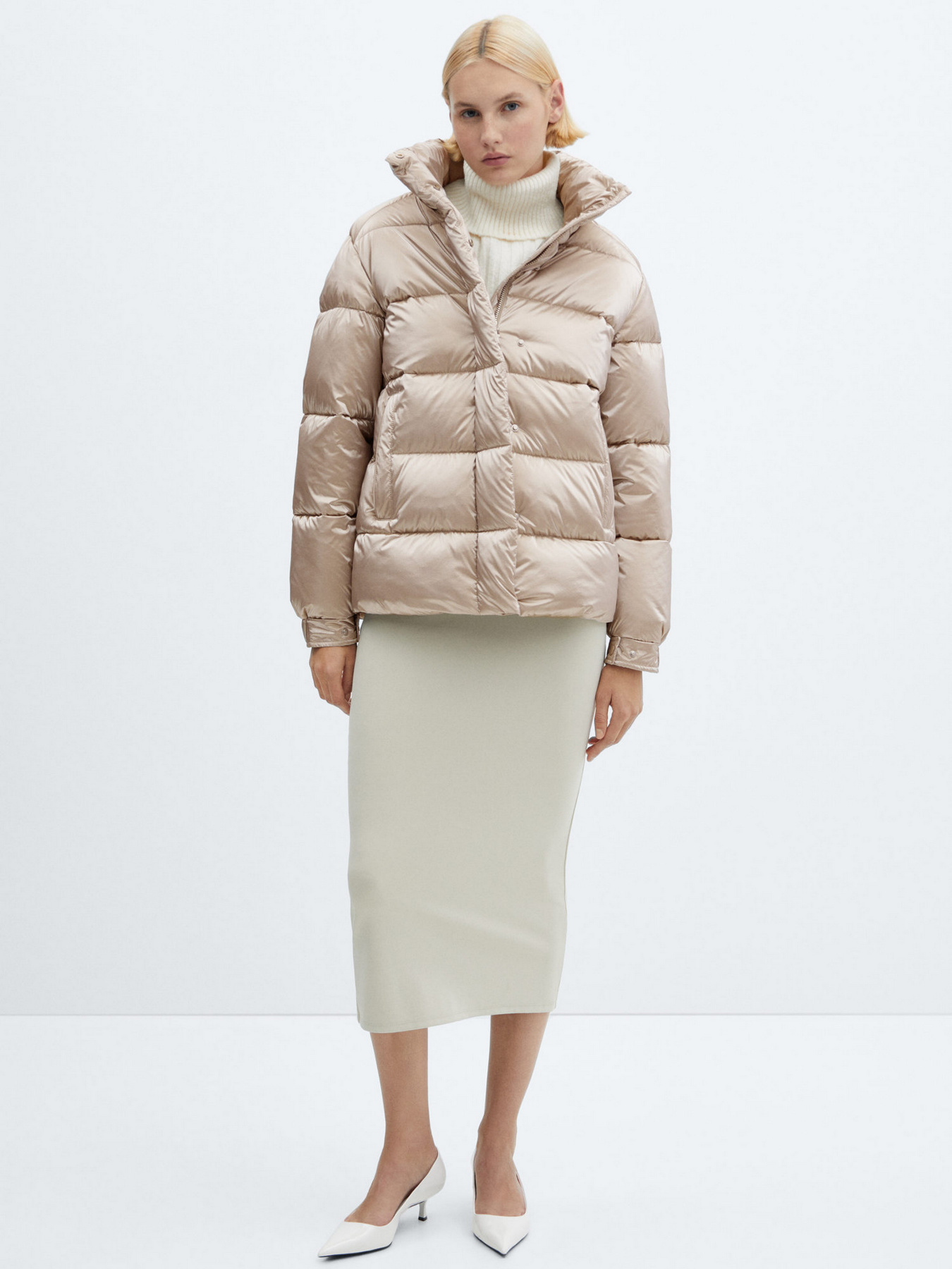 Куртки и дубленки MANGO SNOWY модель 67060447_8 Фото