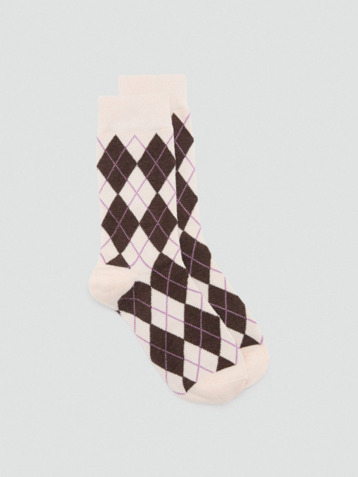 Носки и гольфы MANGO ARGYLE модель 17056351_5 Фото