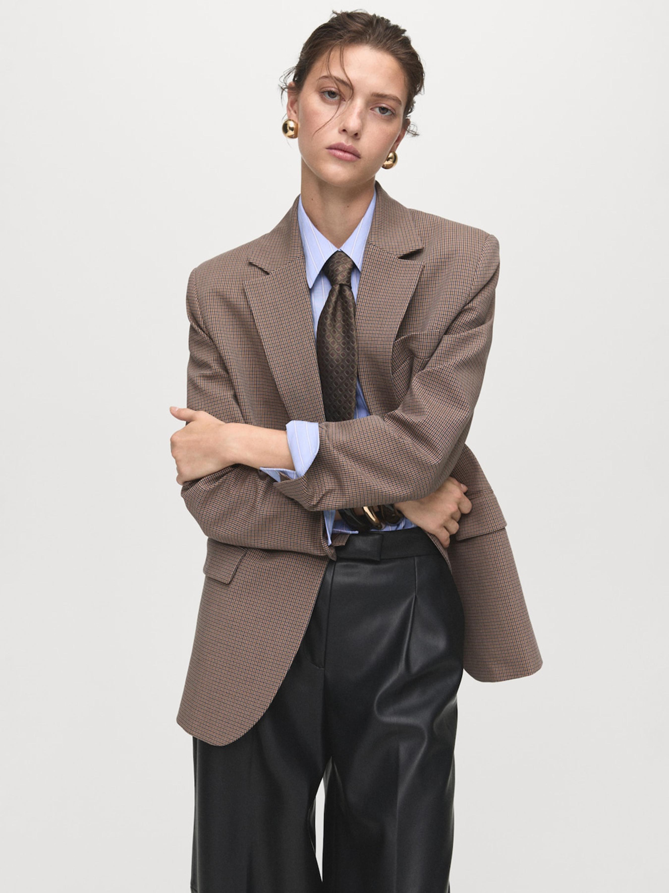 Брюки MANGO RIGA модель 17085976_99 Фото