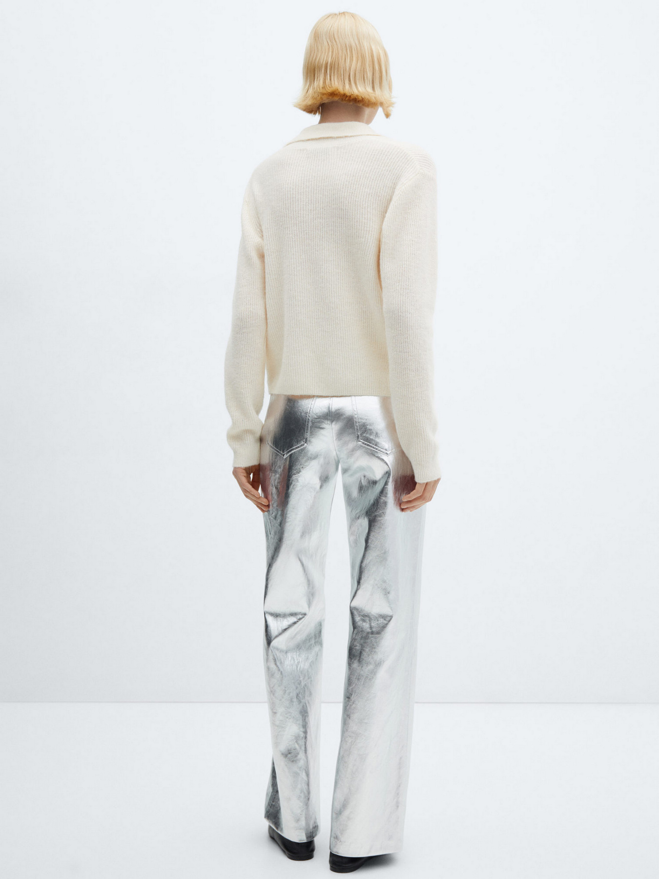 Штани MANGO Silver2 модель 67091505_PL Штани MANGO Silver2 модель 67091505_PL Фото
