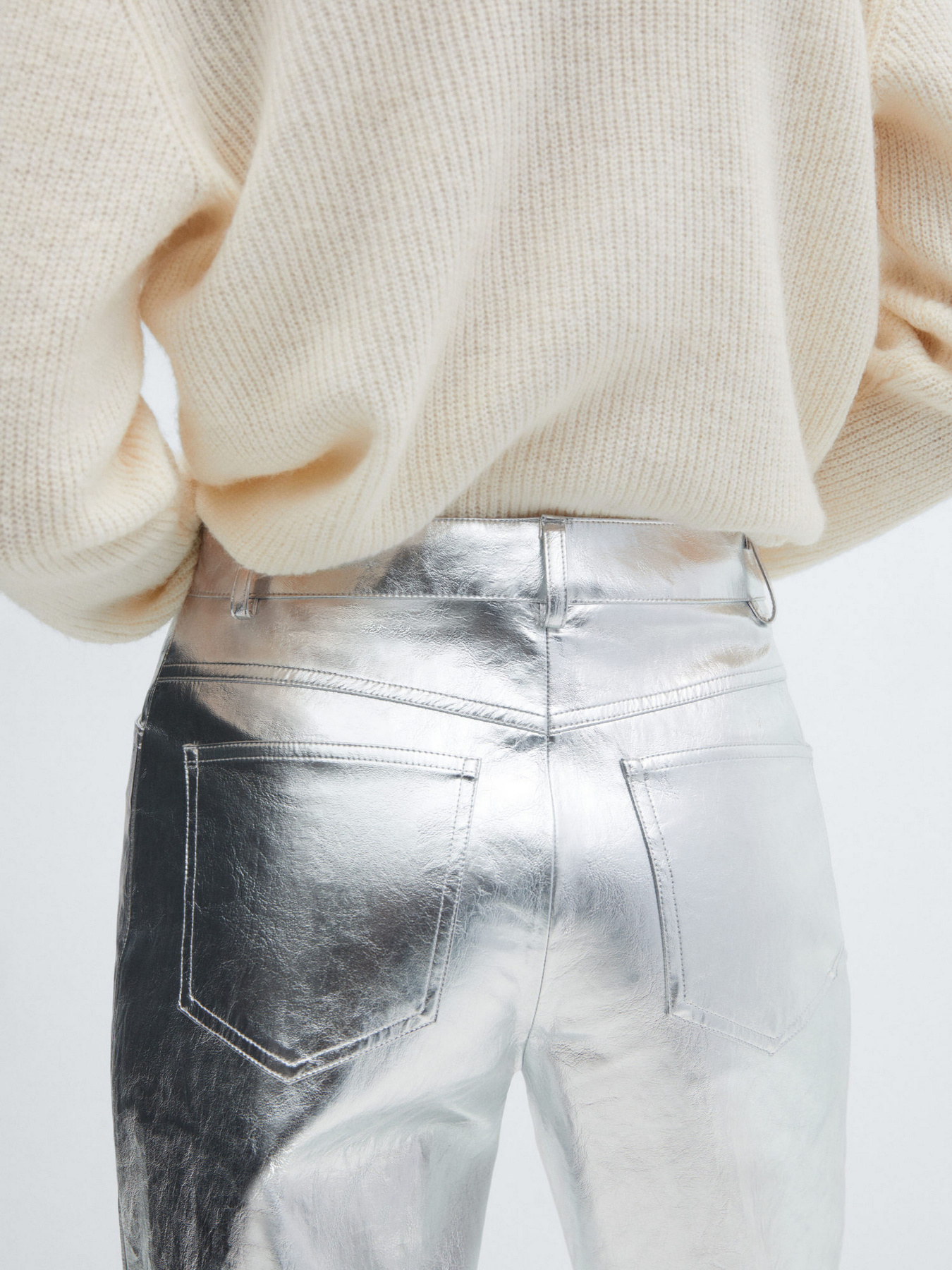 Штани MANGO Silver2 модель 67091505_PL Штани MANGO Silver2 модель 67091505_PL Фото
