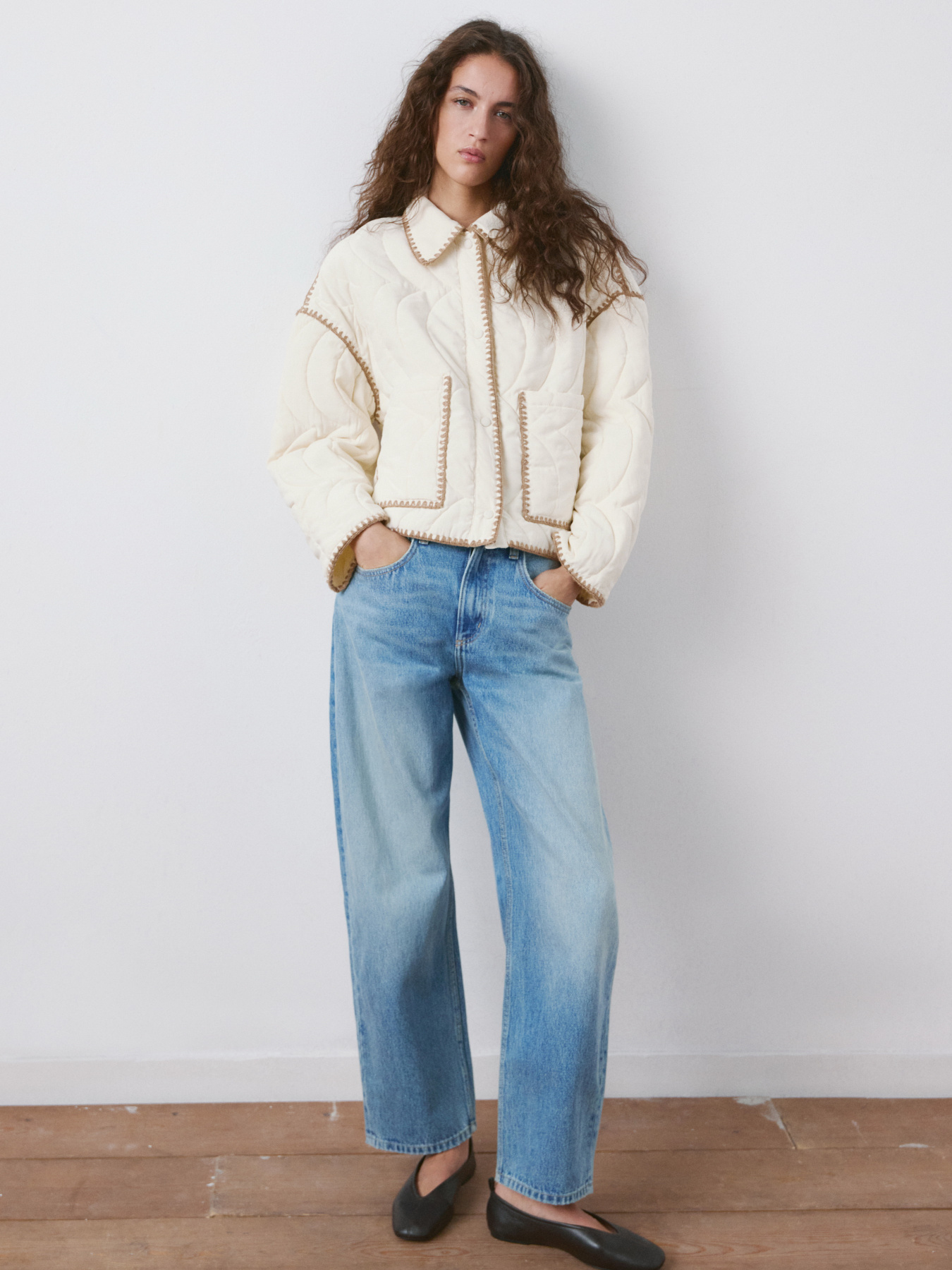 Куртки та дублянки MANGO ZIGZAG модель 27066713_5 Фото