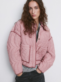 Куртки та дублянки MANGO ZIGZAG модель 27066713_85 Фото