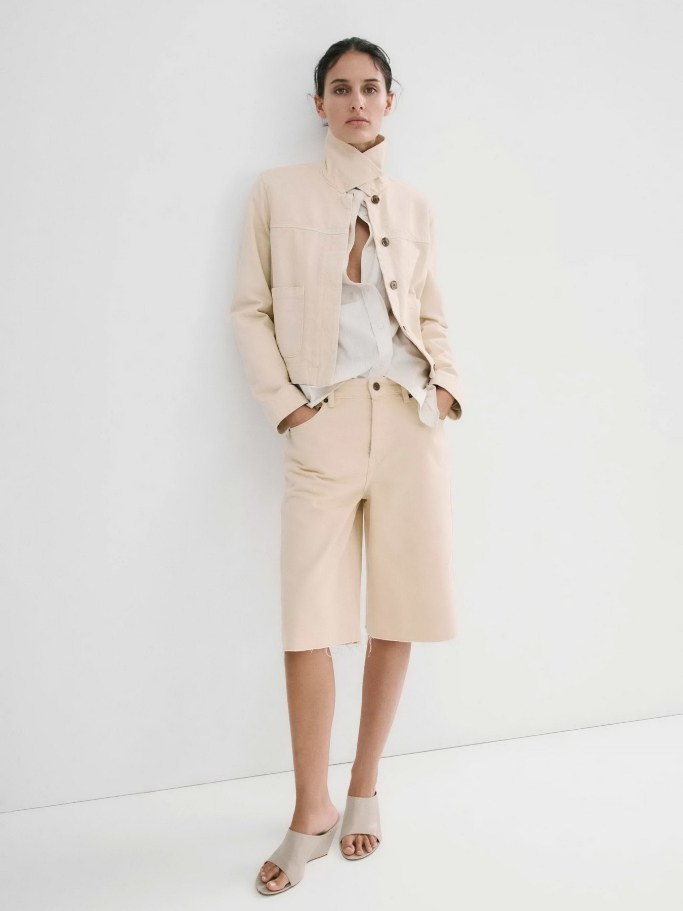 Шорти MANGO MILANO модель 27097142_10 Шорти MANGO MILANO модель 27097142_10 Фото