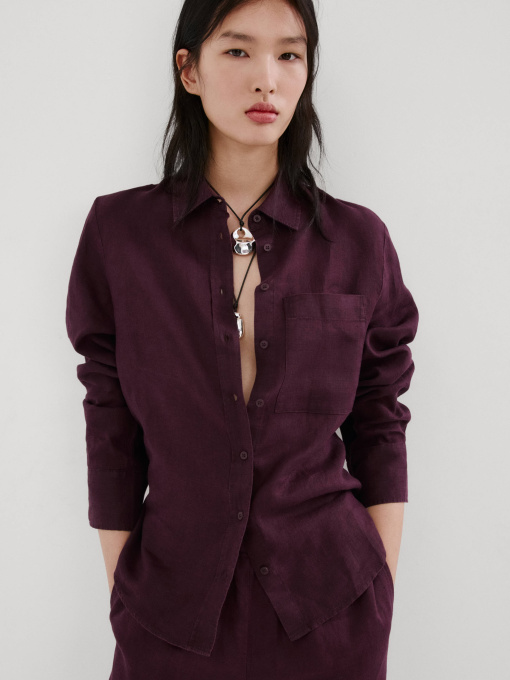 Рубашки MANGO LINO модель 27096345_66 Фото