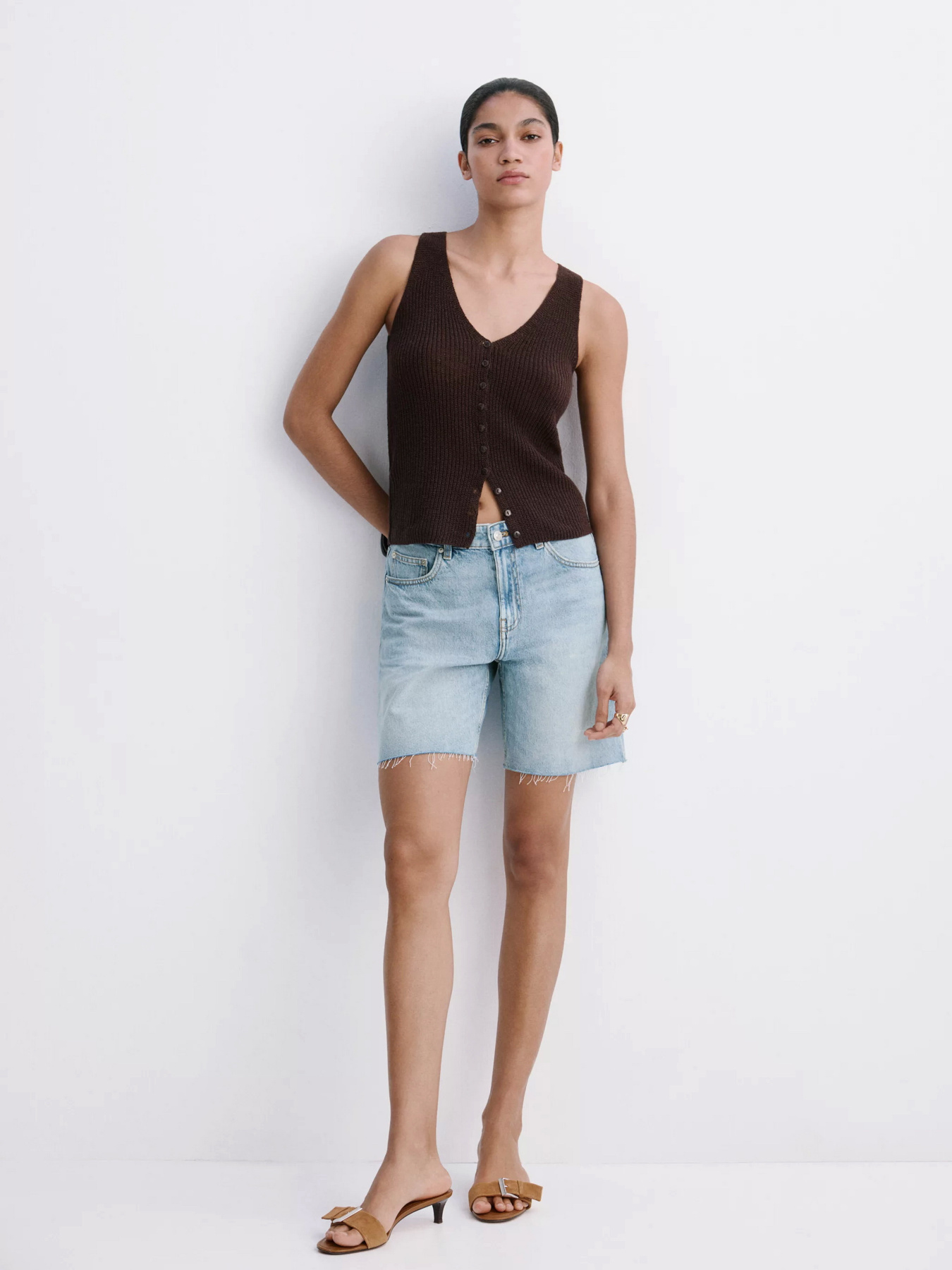 Шорти MANGO ANNE модель 27029056_TM Фото