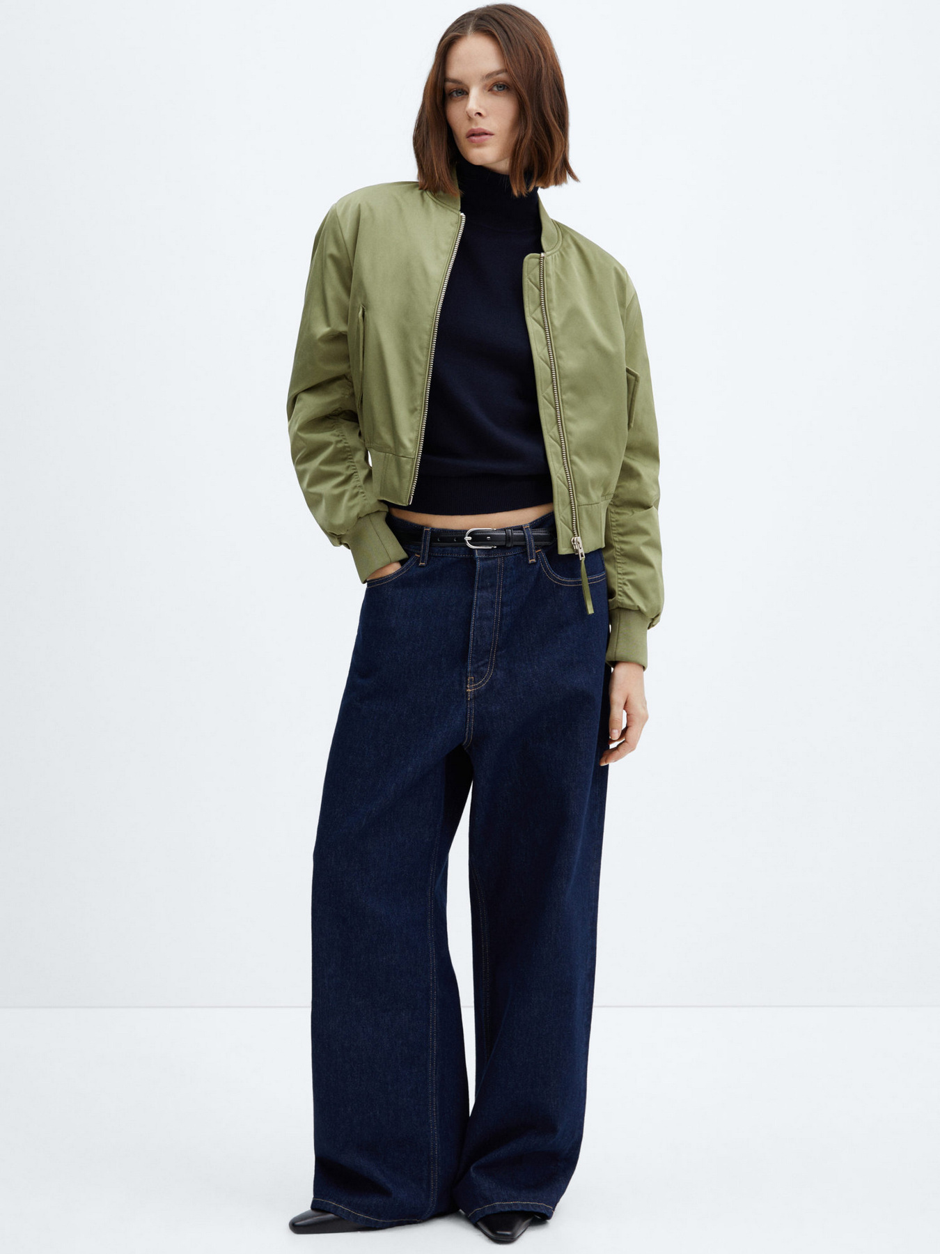 Куртки и дубленки MANGO CRUSH модель 67053262_37 Фото