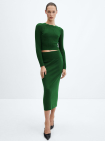 Спідниці MANGO PRINCHES модель 67043264_43 Фото