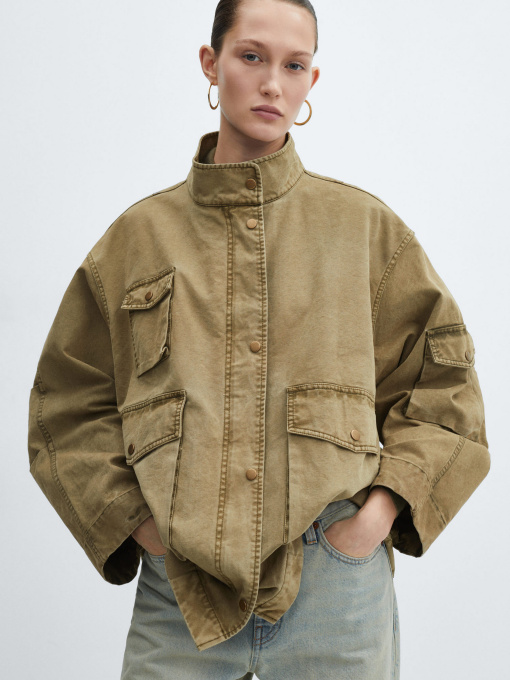Куртки та дублянки MANGO AFRICA модель 67066316_37 Фото