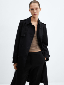 Пальта та плащі MANGO Polana модель 67084018_99 Фото